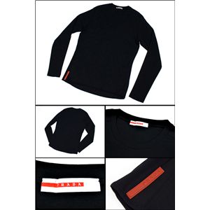 PRADA SPORTS (プラダスポーツ) ロングTシャツ SJM372 INTERLOCK FITNE