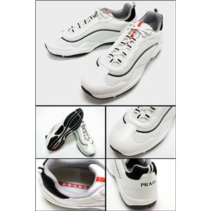 PRADA SPORTS (プラダスポーツ) スニーカー 4E1506 CALF SPORT サイズ7.5