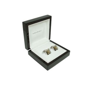 dunhill (ダンヒル) カフス JL3006K シルバー×ゴールド