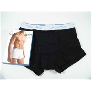 Calvin Klein (カルバンクライン) アンダーウエア フレキシブルフィット/ボクサーパンツ U2107 001 BK サイズS