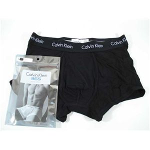 Calvin Klein (カルバンクライン) アンダーウエア ボクサーパンツ U5614 001 BK TRUNK サイズS