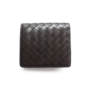 SONNE(ゾンネ)コインケース イントレチャート SOI005/CHO チョコレート