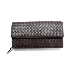 SONNE(ゾンネ)長財布 イントレチャート SOI032/CHO チョコレート