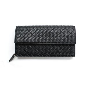 SONNE(ゾンネ)長財布 イントレチャート SOI032/BLK ブラック