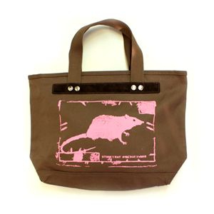 MARC BY MARC JACOBS(マークバイマークジェイコブス) トートバッグ Rat Tote 79603 チョコレート