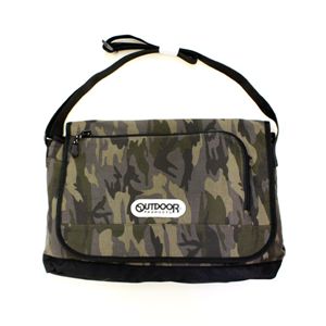 OUTDOOR(アウトドア) メッセンジャー ショルダーバッグ 12419102-54 カモフラージュ グレー