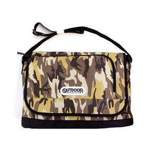 OUTDOOR(アウトドア) メッセンジャー ショルダーバッグ 12419102-20 カモフラージュ イエロー