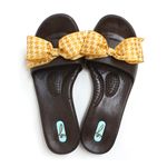OKA b.(オカビー) Madison Hotchocolate Butternut Ribbon