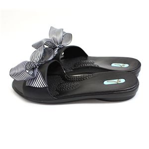 OKA b.(オカビー) レディースシューズ サンダル Madison Licorice Black/White Ribbon