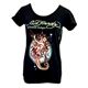 Ed Hardy（エドハーディー） Tシャツコレクション W02BSCSC167 99 BK（ブラック Uネック） XSサイズ