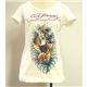 Ed Hardy（エドハーディー） Tシャツコレクション W02BSCSC298 13 WH（ホワイト Uネック） XSサイズ