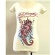 Ed Hardy（エドハーディー） Tシャツコレクション W02VNEK167 13 WH（ホワイト Vネック） XSサイズ