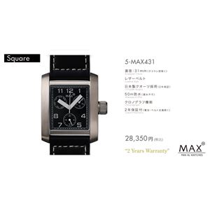 MAX XL WATCH y}bNX EHb`z rv 5-MAX431 31mm FACE LINE