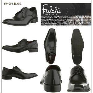 Falchi New York レザードレスシューズ　001 ブラック 26.0