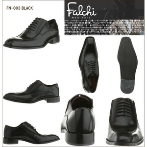 Falchi New York レザードレスシューズ　003 ブラック 26.0