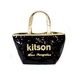 KITSON（キットソン） ミニスパンコール トートバッグ 3563 ブラック/ゴールド