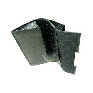 GUCCI（グッチ） GG柄 長財布 112715-F40IR-1000 ブラック 第3画像