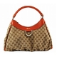 GUCCI�i�O�b�`�j �n���h�o�b�O �y2010�N�V�F�z189833 FFPAG 8510 GG�L�����o�X/���U�[�i�x�[�W��/���^���b�N�I�����W�g�����j