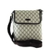 GUCCI�i�O�b�`�j �V�����_�[�o�b�O 223666 FCIGG 8588 PVC�R�[�e�B���O�L�����o�X�~���U�[�i�x�[�W���~�E�F�r���O:���b�h�n�~�z���C�g�j