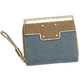 Loewe(ロエベ) BOOM BAG181 80 555 BLSUQUARE ZIPPED WALLET 2つ折りラウンドファスナー財布