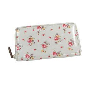 CATH KIDSTON(キャスキッドソン) Cath Kidston 229760 Zip Wallet w/leather pulley 長財布 CATH KIDSTON(キャスキッドソン) Cath Kidston 229760 Zip Wallet w/leather pulley 長財布