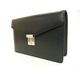 Salvatore Ferragamo(サルヴァトーレ フェラガモ) 24-5535 BLACK メンズ セカンドバッグ