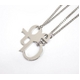 CHLOE(クロエ) 2O0051-AB1-090 CHLOEロゴモチーフネックレス