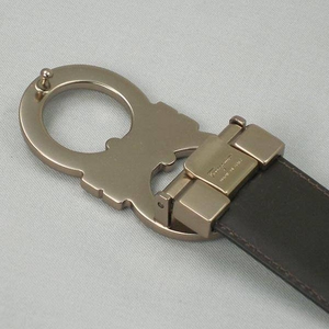 Salvatore Ferragamo(サルヴァトーレ フェラガモ) 67-8006 GO/BKBELT ベルト