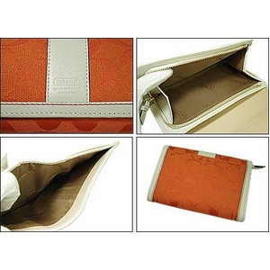 COACH(コーチ) 6K14 TG/WT シグネチャー 2つ折り財布