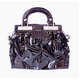 VIA REPUBBLICA(ヴィア リパブリカ) 8953 LACCA VIOLA ショルダー ハンドバッグ ダークパープル