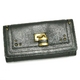 Chloe(クロエ) PADDINGTON8E P041 GUNMETAL 長財布