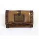 clear crea(クリアクレア) FOLDED WALLET(財布) CGOS-065-91-17 CAMEL