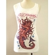 ED HARDY(エドハーディー) タンクトップ W01 167 10 Devil Mermaid White