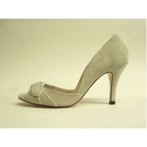 LADY'S SHOES(レディース シューズ) スエードパンプスグリーン