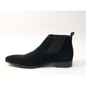 Falchi New York(ファルチ ニューヨーク) FN-012 SWBK 紳士靴 ビジネスシューズ ブラック  スウェードブラック 24.5