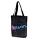 KITSON(キットソン) KHB0166 ロゴ ショッピングエコ トートバッグ ブラック×ブルー