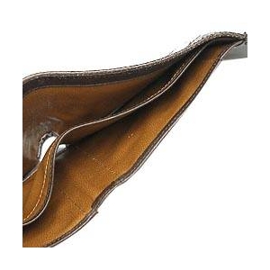 Nicola Ferri(ニコラフェリー) NEW NICOLAKOHMZZ01B casual wallet DBR 3つ折り小銭入れ付き財布