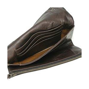 Nicola Ferri(ニコラフェリー) NEW NICOLAKOHMZZ02 casual wallet DBR 長札入れ財布