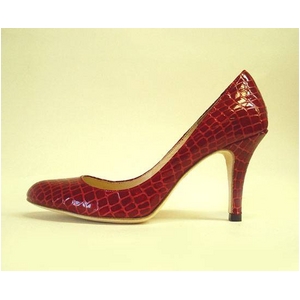 LADY'S SHOES レディースシューズ パンプス レッド