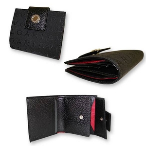 Bvlgari(ブルガリ) 2つ折り 財布 ブラック 22250 2009新作 第2画像