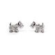Cuffs(カフスボタン) カフリンクス 犬・ドッグ Crystal Studded Dog Cufflinks 2009新作