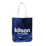KITSON(キットソン) スパンコール トートバッグ ネイビー SEQUIN-TOTE2 3297 2009新作