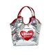KITSON(キットソン) スパンコール トートバッグ SEQUIN TOTE 3607 SILVER HEART(シルバーハート) 2009新作
