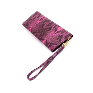 MARC BY MARC JACOBS(マークバイマークジェイコブス) 長財布 Python Punk Wallet パイソン フクシア 95791 2009新作
