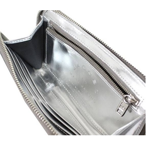 MARC BY MARC JACOBS(マークバイマークジェイコブス) 財布 Mirror Heart Long Wallet95810 SV シルバー 2009新作