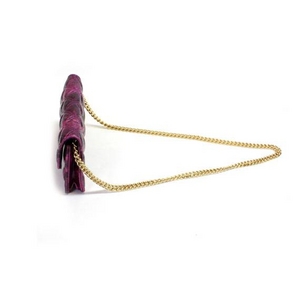 MARC BY MARC JACOBS(マークバイマークジェイコブス) Python Evening Bagパイソン イブニングバッグ 財布 2009新作 Navy(95777)