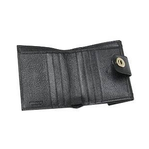 Bvlgari（ブルガリ） 25215ドッピオトンドダブルホック財布ブラック×ゴールド 第2画像