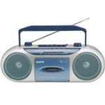 SANYO ラジオカセットレコーダー U4-ST23-L(ブルー)