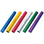 トーエイライト アルミバトンセット6 収納袋付 G-1207 6本組(赤・青・黄・シルバー・緑・紫)の詳細ページへ