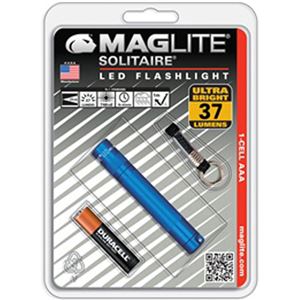 （まとめ買い）マグライト ソリテールLED SJ3A116 ブルー&times;2セット